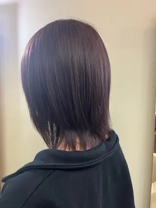 カラー 松浦 彩のヘアスタイル