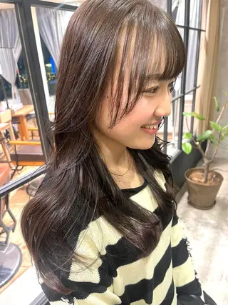 ロング 梅田美容室/カット /Maoのヘアスタイル