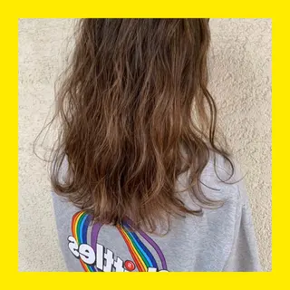 セミロング カラー メンズサロンロス【LOSS】所属・メンズパーマ/新潟駅 NOBUTA🔥のヘアスタイル