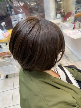 ショート 髪質改善/レイヤー/ 小顔/デザインのヘアスタイル