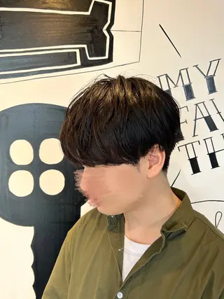 メンズ 🍒ケアカラー🍒 AKAね🤍のヘアスタイル