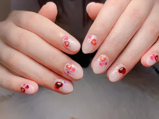 ネイル MiKi Nai池袋 長さだし得意のネイルデザイン