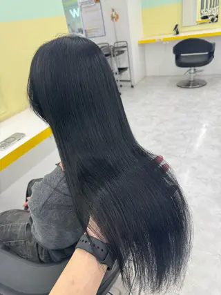 ロング カラー ☁️トレンド✖️ 透明感☁️りくのヘアスタイル