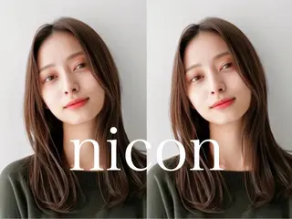 ロング 髪質改善 上品艶感カラーのヘアスタイル