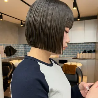 ショート カラー おぐらみゆう 🍎ボブ/ショートのヘアスタイル