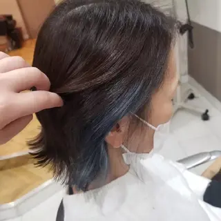 カラー 暖色🍎透明感カラー 🩵小林かりんのヘアスタイル