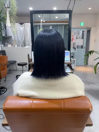 ミディアム カラー かんばら りょーいのヘアスタイル