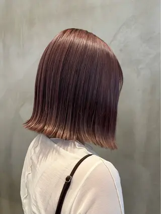 ミディアム ツヤ髪♡ 佐取歩のヘアスタイル