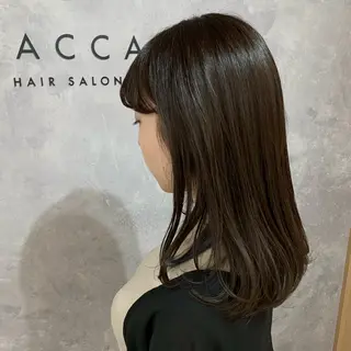 ミディアム 桜木町2分/くびれ /ボブ/ナチュラルのヘアスタイル