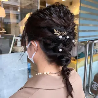 セミロング ヘアアレンジ IMARI /のヘアスタイル