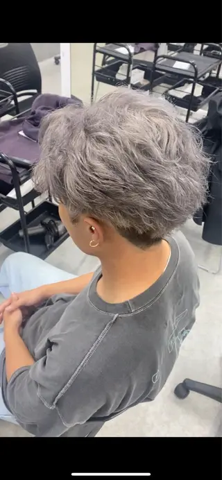 カラー パーマ メンズ 福井祥太／海外風 /プードルパーマのヘアスタイル