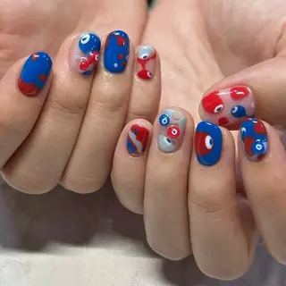 ネイル かわいいおつめ アサイのネイルデザイン