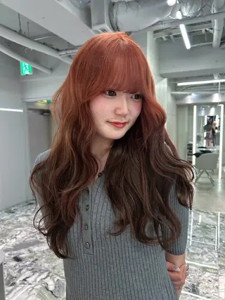 ロング カラー GEM/名駅 wakanaのヘアスタイル