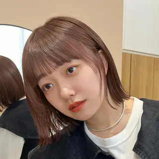 セミロング 🫧レイヤー/暖色 /ベージュMAI🫧のヘアスタイル