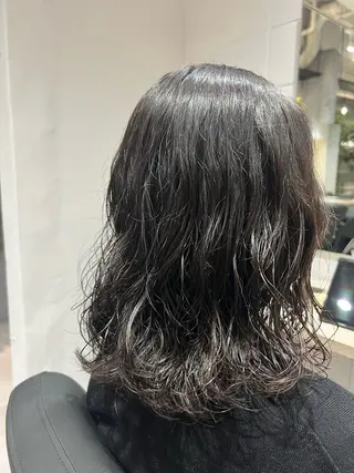 ミディアム パーマ 【パーマ満足度No. 1🥇】宮脇 大樹のヘアスタイル