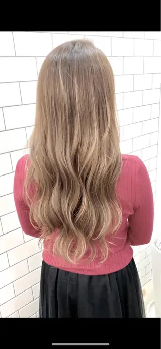 ロング sky所属・くわやま まさきのヘアスタイル