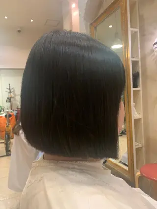 ショート カラー パーマ ヘアアレンジ granew所属・美艶ボブ 石井一成のヘアスタイル