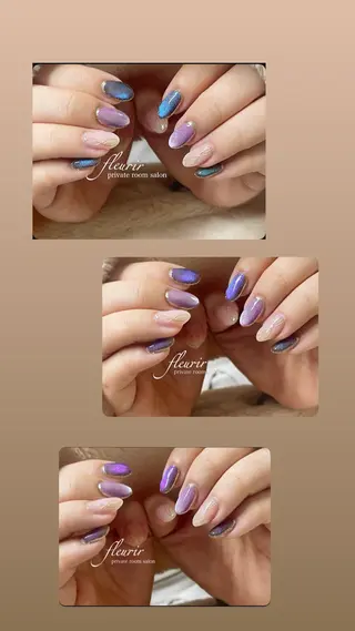 ネイル フルリール 【プライベートサロンのネイルデザイン