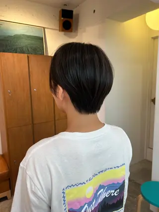 ショート ENIEN MAKE'S 立川所属・綾/ベージュカラー /パーマ🩰のヘアスタイル