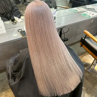 ロング カラー ブリーチ/ハイトーン ボブ🐥HIYORIのヘアスタイル