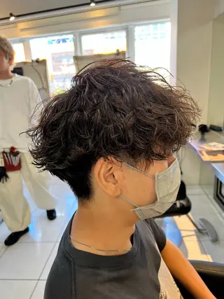 パーマ メンズ パーマ特化美容師 茂木広幸のヘアスタイル