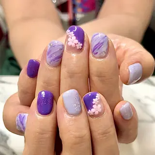 ネイル nail.u所属・テルイ ユウのネイルデザイン