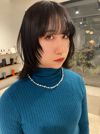 ミディアム カラー ユウナ🎀レイヤー/ 暖色カラーのヘアスタイル