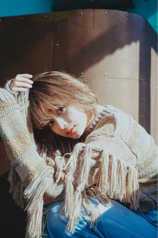 ミディアム カラー ノグチ ナツコのヘアスタイル