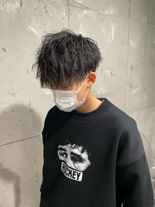 パーマ メンズ 艶髪/透明感🪽 DISCO🪽のヘアスタイル