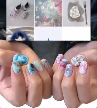 ネイル ハイトーン特化 pepe🎀のヘアスタイル