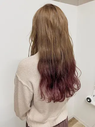 ロング カラー Sol plus所属・Sol plusのヘアスタイル