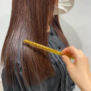 ロング 中村 友香のヘアスタイル
