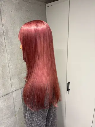 ロング カラー 茅ヶ崎/ハイトーン/ Ramuのヘアスタイル