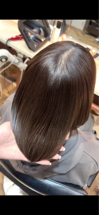 ミディアム カラー BEBE所属・ご新規様限定 透明感カラーKANAのヘアスタイル