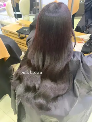 ロング カラー 似合わせレイヤーʚɞ ハッシュカットriiのヘアスタイル