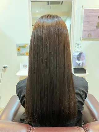 ロング パーマ 山下 響生のヘアスタイル