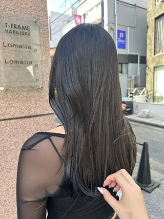 ロング LOE所属・LOE Yuuka/42🩵のヘアスタイル