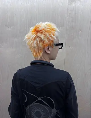 カラー メンズ 今宫 ななのヘアスタイル