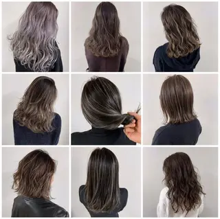 ロング カラー ヘアアレンジ Emerge 新宿東口店所属・堀山 佳奈のヘアスタイル