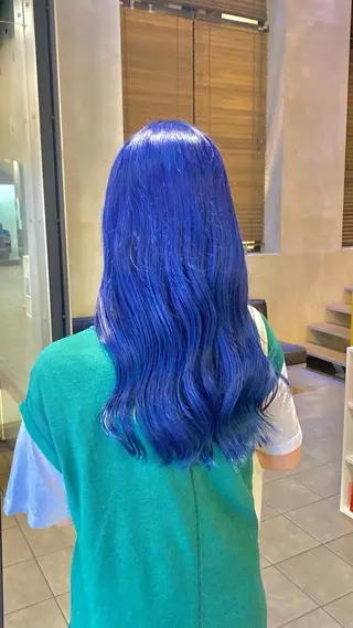 セミロング カラー 横山 大樹のヘアスタイル