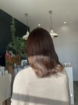 ミディアム カラー 2do所属・2do Yu-kiのヘアスタイル