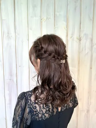 セミロング ヘアアレンジ 原宿/似合わせ/髪質 改善/レイヤー/優希のヘアスタイル