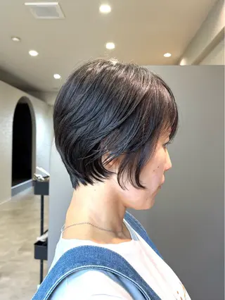 ショート MILSHE所属・山添 舞優のヘアスタイル