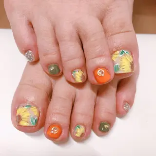 ネイル 奥園 良恵のネイルデザイン