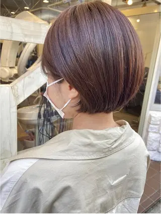 ショート 石原 姫菜のヘアスタイル