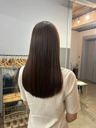 ロング サワムラ ソナタのヘアスタイル