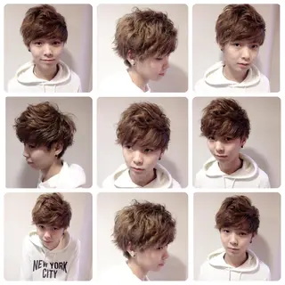 ショート カラー メンズ 韓国ヘア得意❤︎森澤 悠佳のヘアスタイル