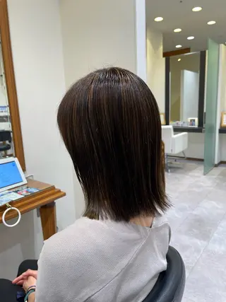 ミディアム カラー ✂︎髪質改善・ Yuitoのヘアスタイル