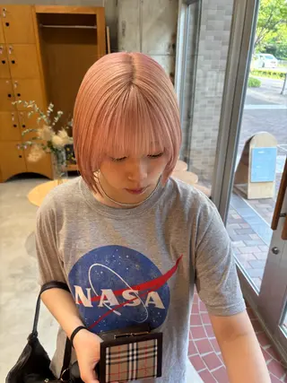 カラー wewe: momoeのヘアスタイル