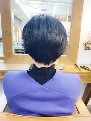 ショート newline銀座所属・👑銀座ショート/ 絶壁補正/金子涼👑のヘアスタイル